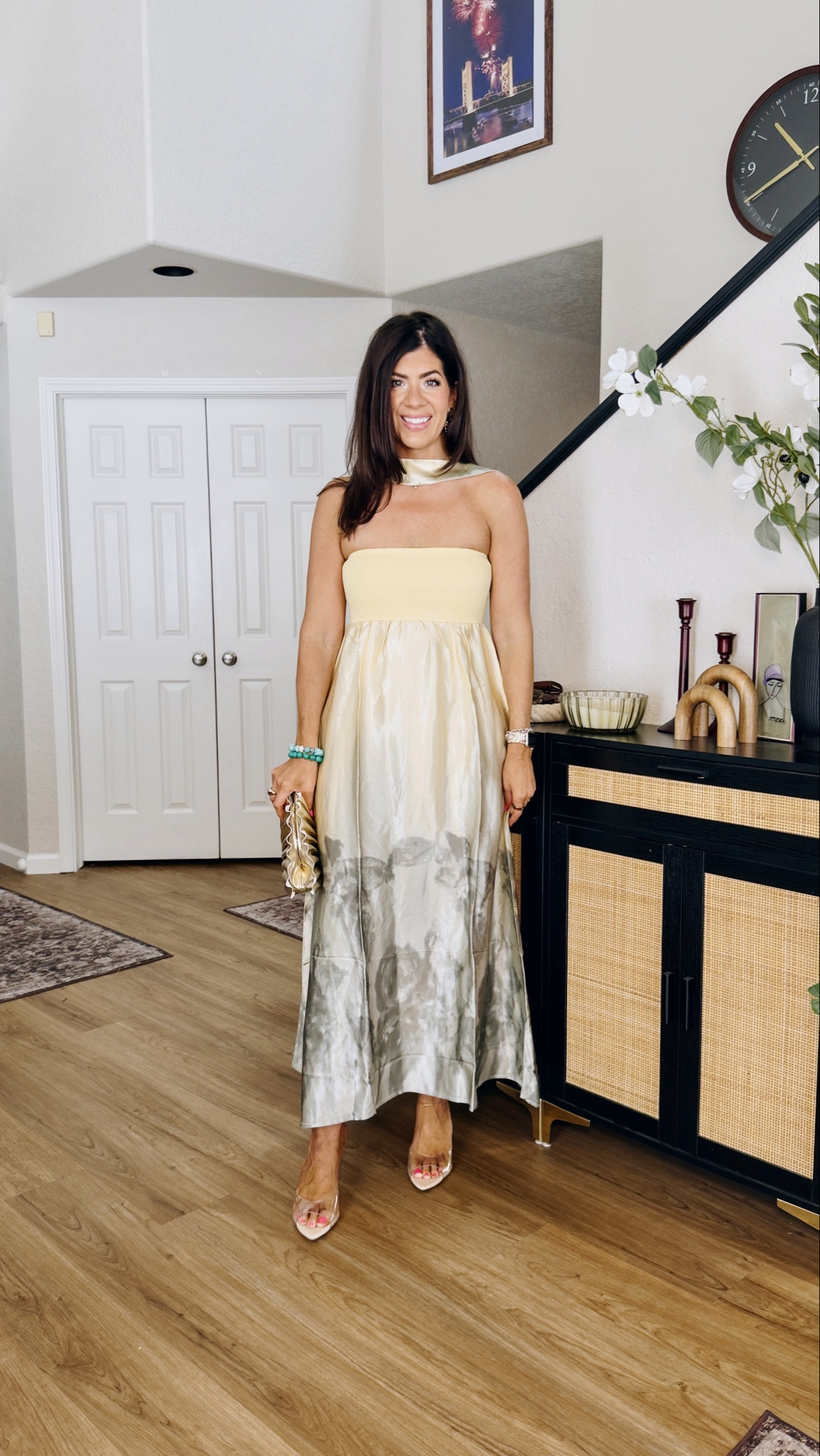 20% off Anthro with code meghan20
In a medium satin dress 

#LTKSaleAlert #LTKMidsize #LTKWedding