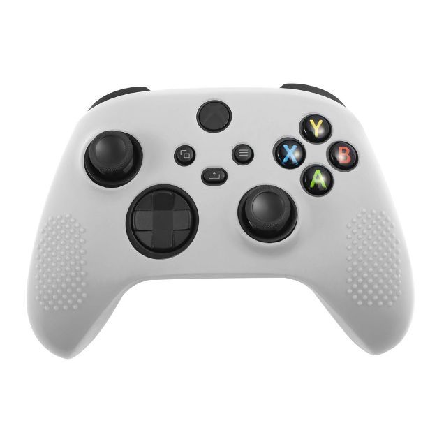 Insten Silicone Grip Cover for Xbox Series X|S Controller, Protective Case, White | Target