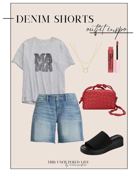 Denim shorts outfit inspo 🤍 

Walmart denim shorts, Walmart style, Amazon accessories, Aerie top 

#LTKunder50 #LTKSeasonal #LTKstyletip