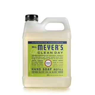 Mrs. Meyer's Clean Day Liquid Hand Soap Refill Bottle, Lemon Verbena Scent, 33 OZ | CVS Health