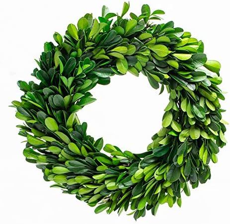 Richland Preserved Boxwood Wreath 8” Home Wedding Seasonal Decor | Amazon (US)