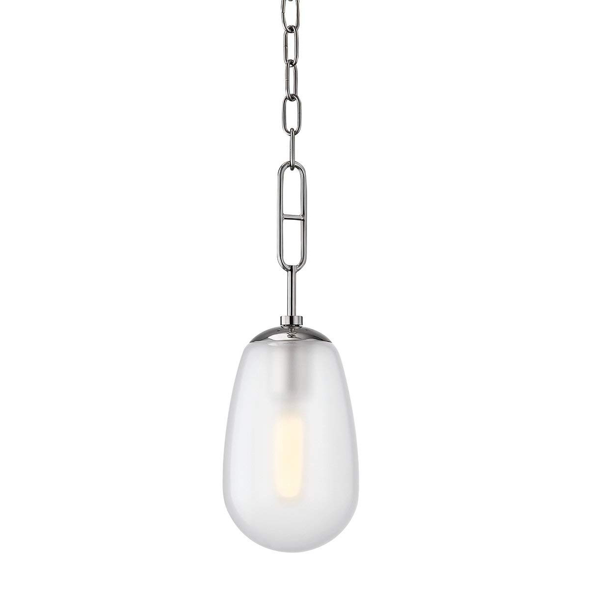 Hudson Valley Lighting 2106-PN Bruckner One Light Small Pendant - 6 Inches Wide by 16.5 Inches Hi... | Amazon (US)