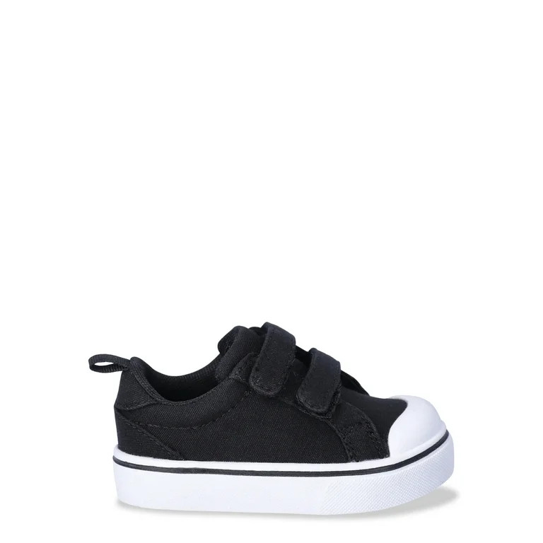 Wonder Nation Baby Boy Canvas Bump Toe Sneakers - Walmart.com | Walmart (US)
