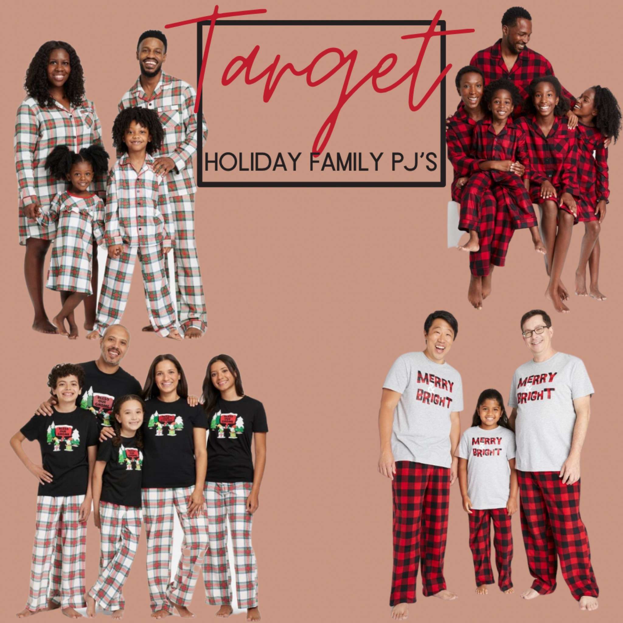 Family PJ’s perfect for the night before Christmas or even family photos with Santa! Target has everything you need right now! 

Christmas Pj’s, family pj’s, holiday pj’s 

#LTKSeasonal #LTKkids #LTKfamily