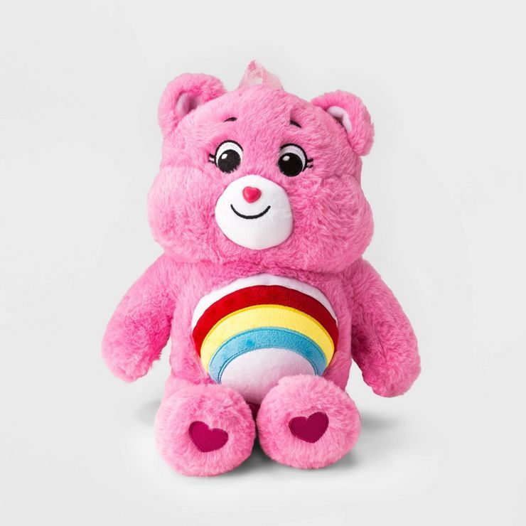 Girls' Care Bear Plush 12" Backpack - Pink | Target