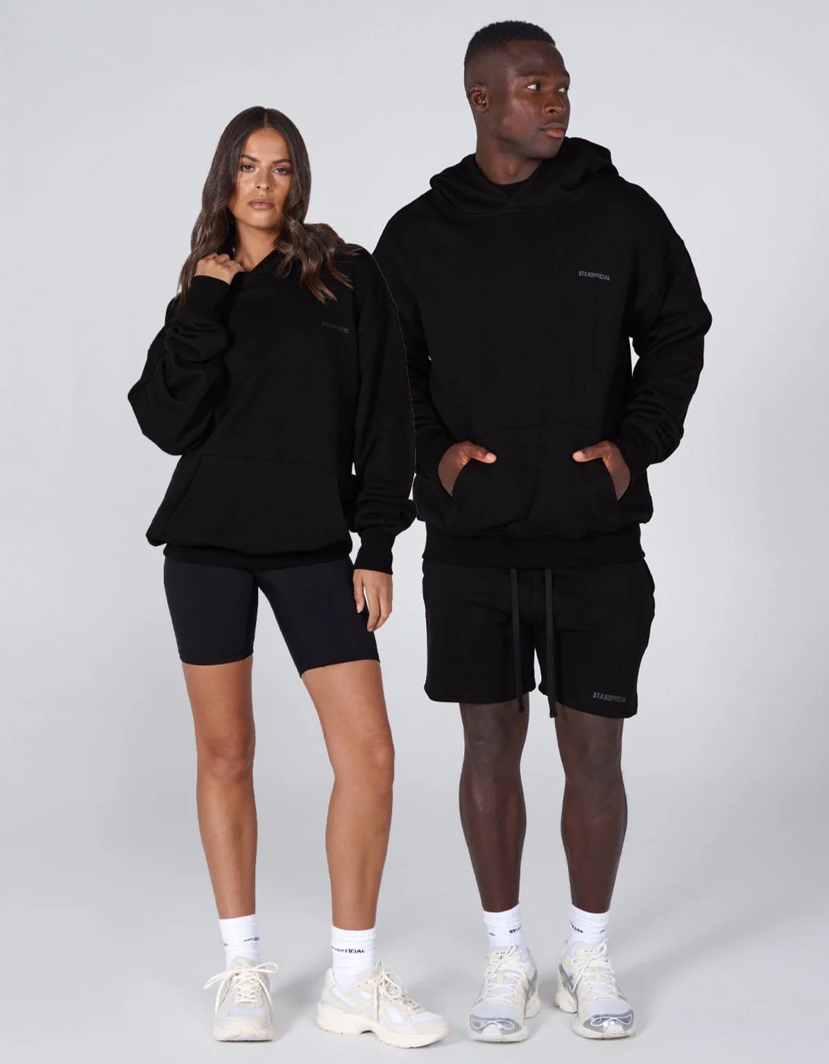 Elements Hoodie Onyx - Black | STAX.