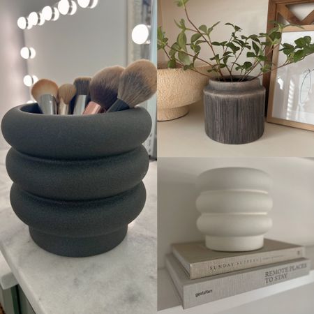 3 different ways to style these UNDER $10 planters as decor INSIDE from @walmart — 🌱🤌🏼🖤 love how affordable these are as they truly look like they should be so much more! Darling finds I may or may not buy a few more of for multiple rooms🙈⚡️#WalmartPartner

Neutral decor / cozy home / affordable / pottery / planters / viral finds / Walmart finds / spring home / Holley Gabrielle 

#LTKhome #LTKfindsunder50 #LTKstyletip