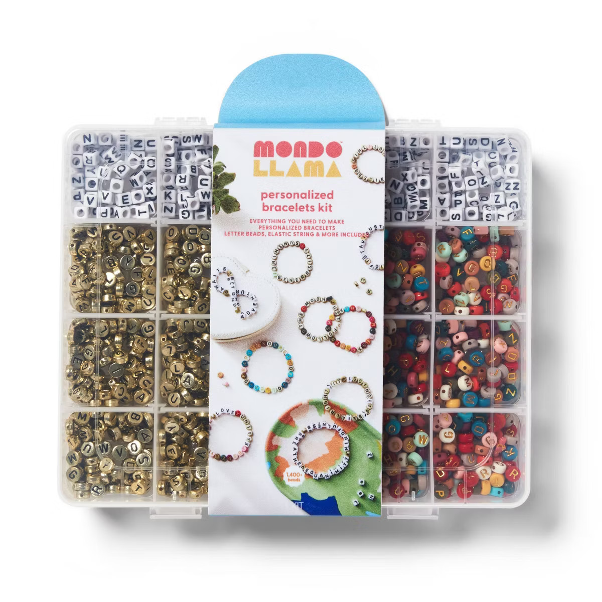 Letter Beads Bracelet Kit - Mondo Llama™ | Target