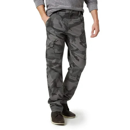 Wrangler Men's Stretch Taper Leg Regular Fit Cargo Pant | Walmart (US)