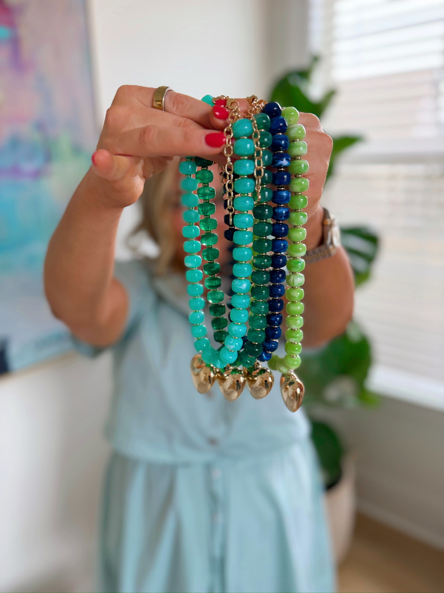 Necklace, colorful necklace, colorful accessories, statement jewelry 

#LTKSeasonal