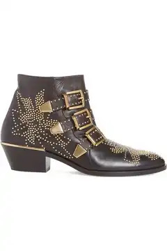 Susanna Stud Buckle Bootie | Nordstrom
