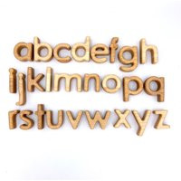 Lowercase Alphabet Letters Heirloom Hardwood Set | Etsy (US)