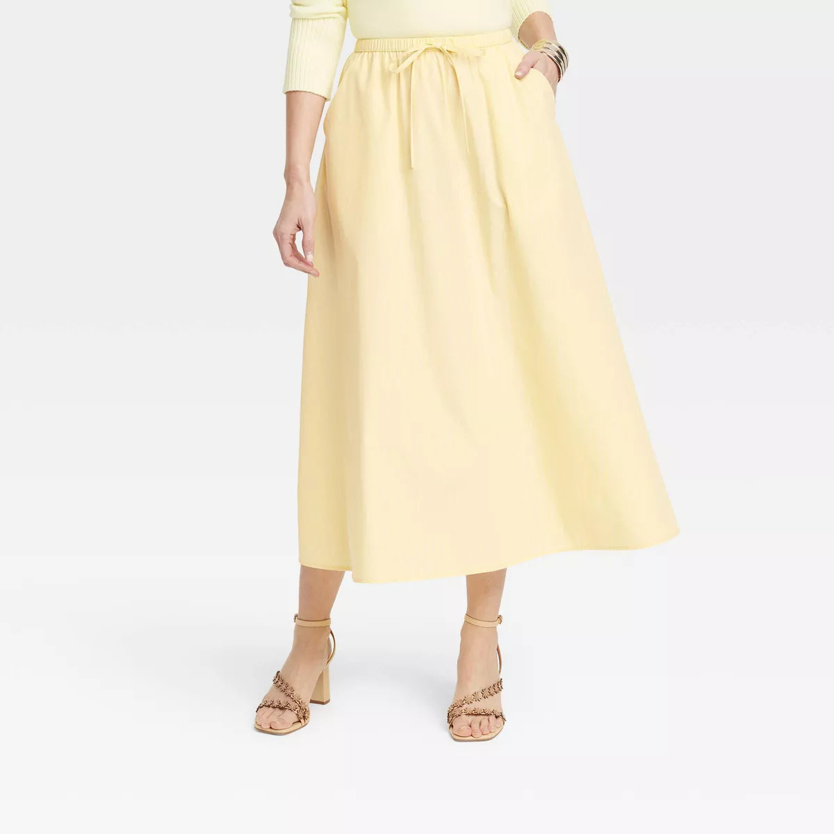 Women's Midi A-Line Skirt - A New Day™ | Target