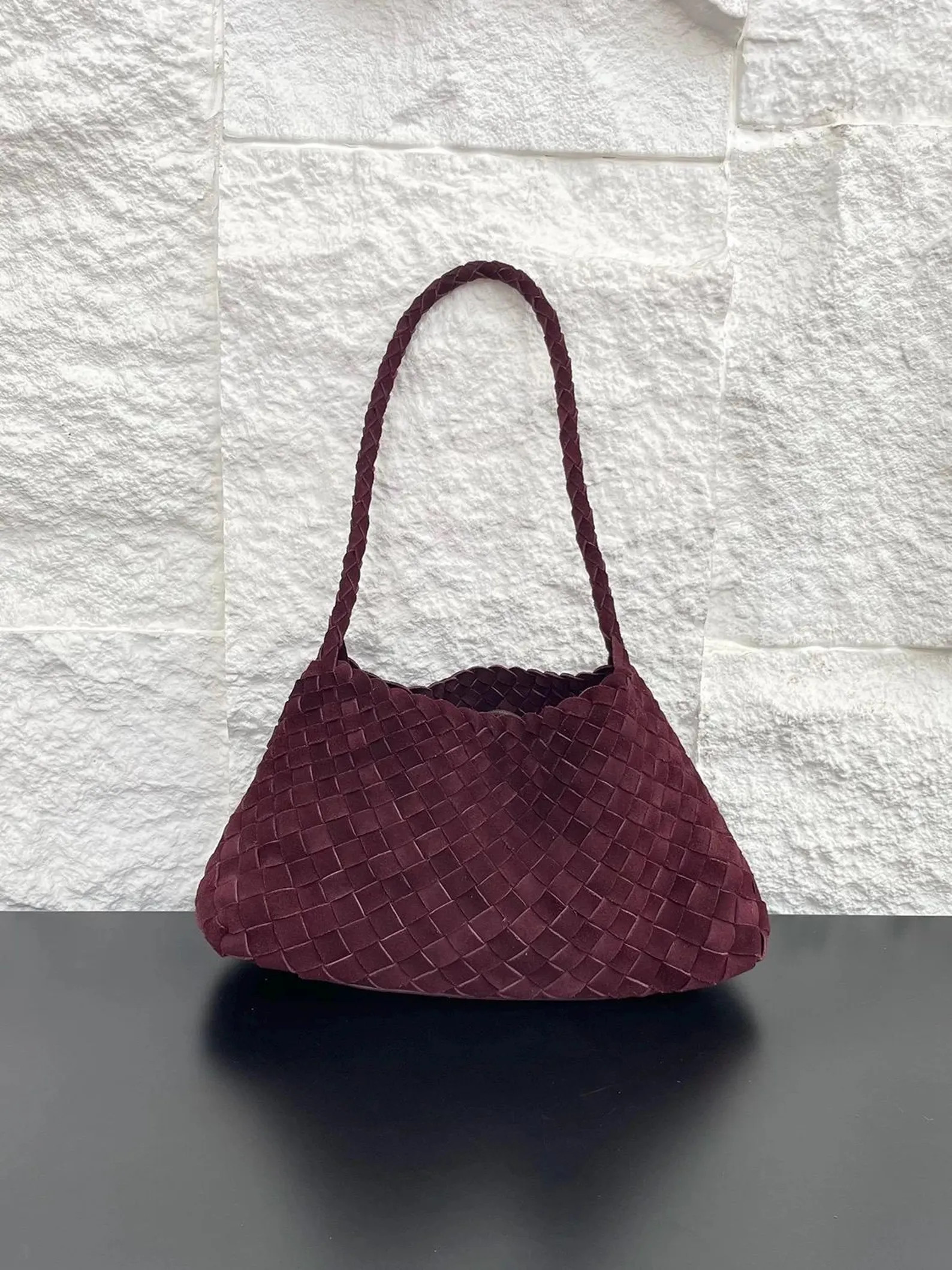 Handmade Woven Suede Bag, Bohemian Leather Bag, Hobo Bagleather Shoulder Bag, Custom Leather Bag ... | Etsy (US)