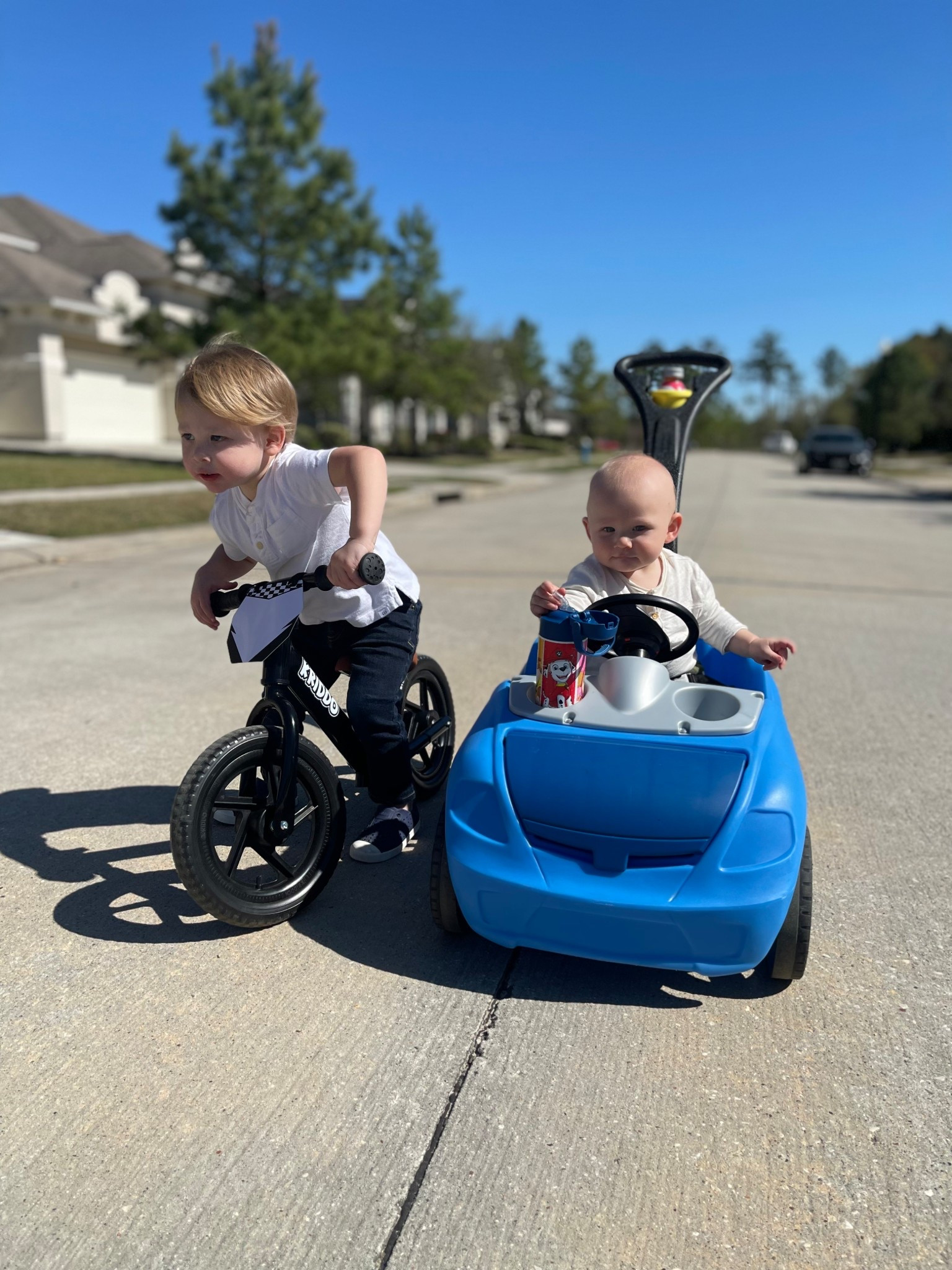 Boys and their toys! We absolutely love this balance bike for our toddler and this step2 push car for our baby boy!

#LTKKids #LTKActive #LTKShoeCrush