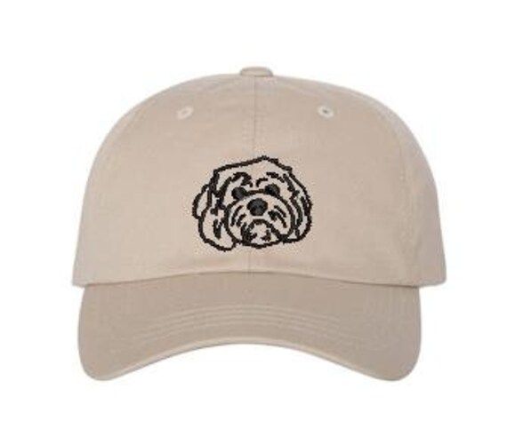 Line PET Dad Hat  Hand Drawn and Embroidered Art From Your - Etsy | Etsy (US)