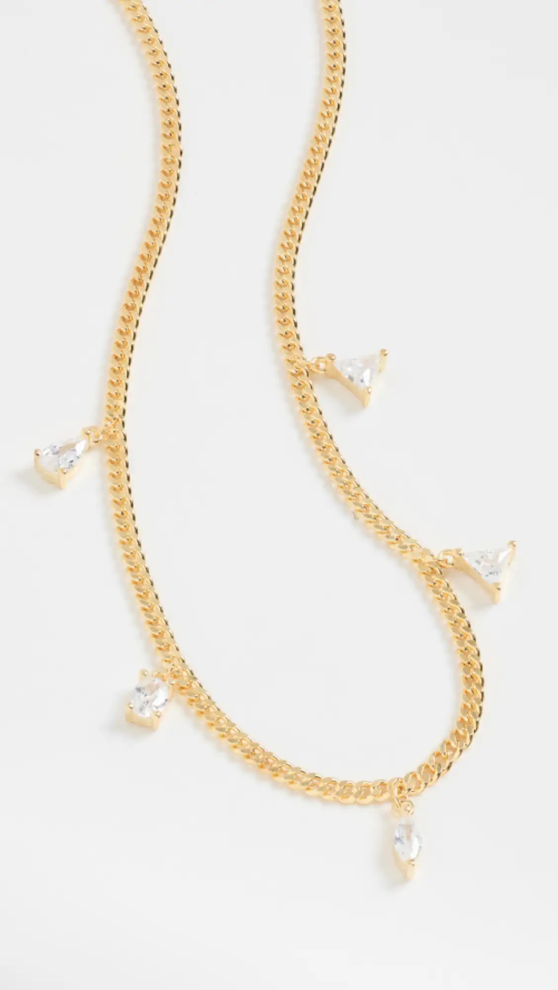 By Adina Eden CZ Multi Shaped Charms Necklace | Shopbop | Shopbop