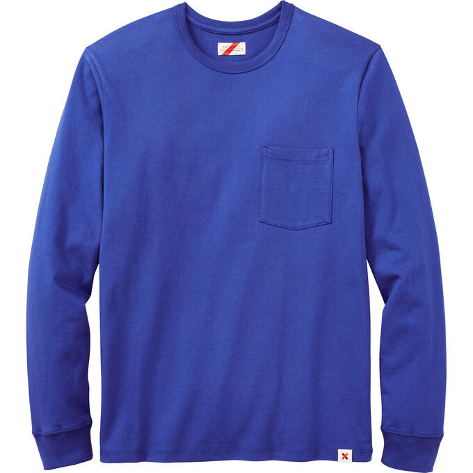 Men's Best Made Long Sleeve Supima Knit Pocket Tee | Duluth Trading Company