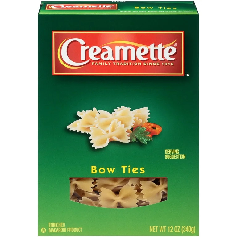 Creamette Bow Ties, 12-Ounce Box | Walmart (US)