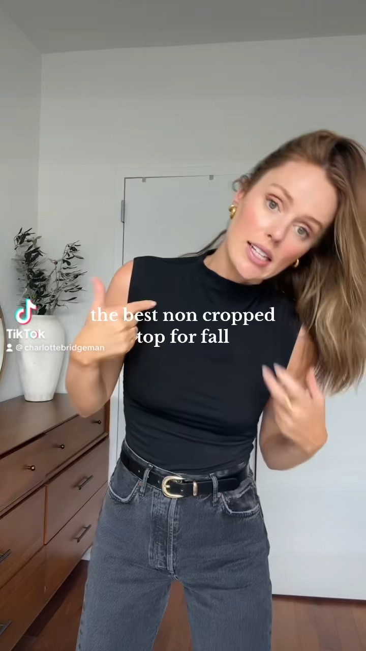 The best non crop top top for fall 

#LTKstyletip #LTKfindsunder50