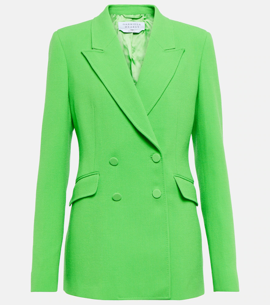 Gabriela Hearst Blazer Stephanie aus Schurwolle | Mytheresa (DACH)