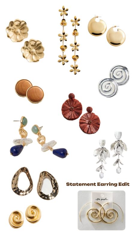 Statement Earring Edit!

Spring/Summer fits NEED a statement earring 

#LTKSeasonal #LTKstyletip #LTKeurope