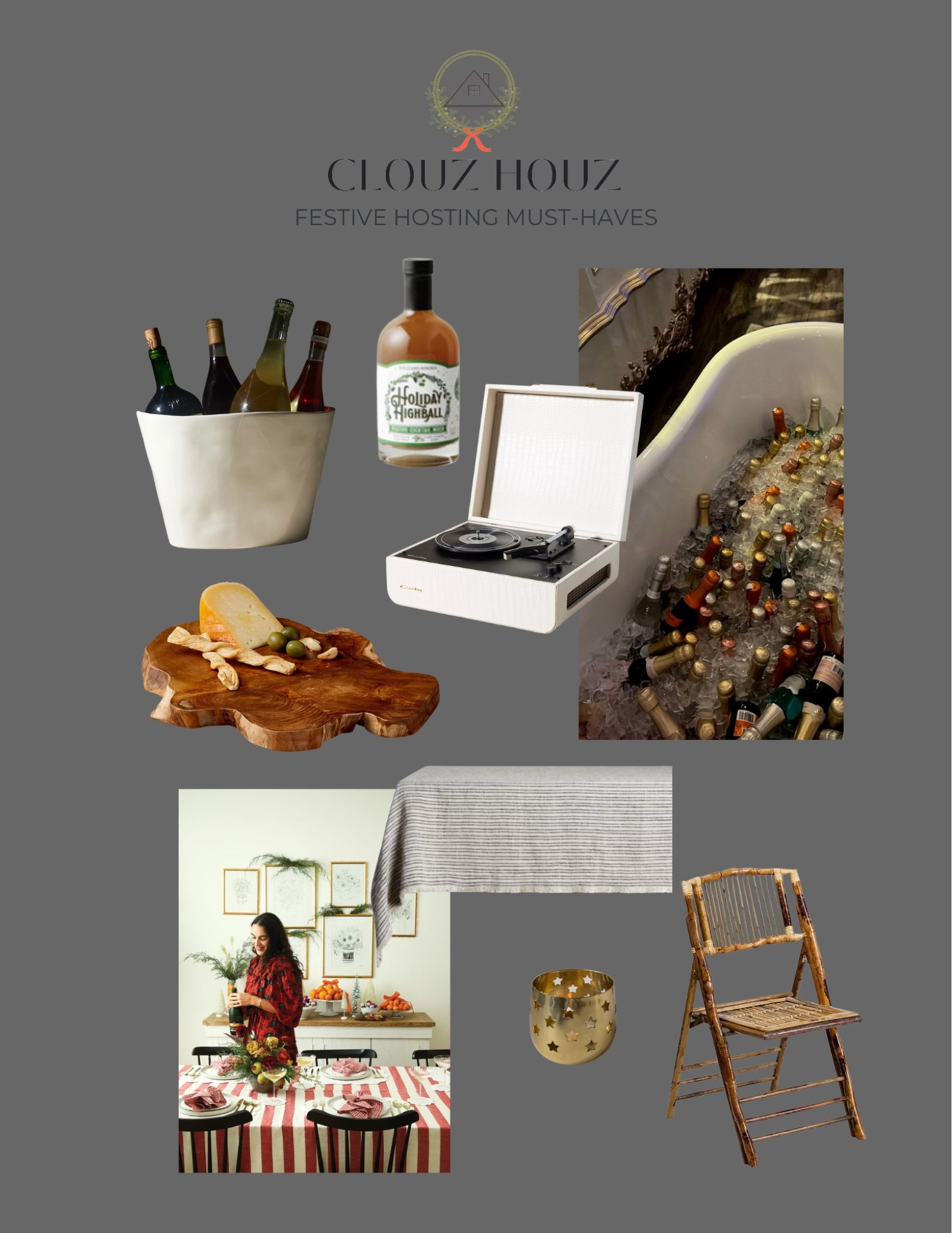 Set the stage for unforgettable celebrations! Elevate your tabletop, expand seating arrangements, stock up on bar essentials, and infuse festive vibes into every corner for a gathering to remember.

#LTKhome #LTKstyletip #LTKHoliday