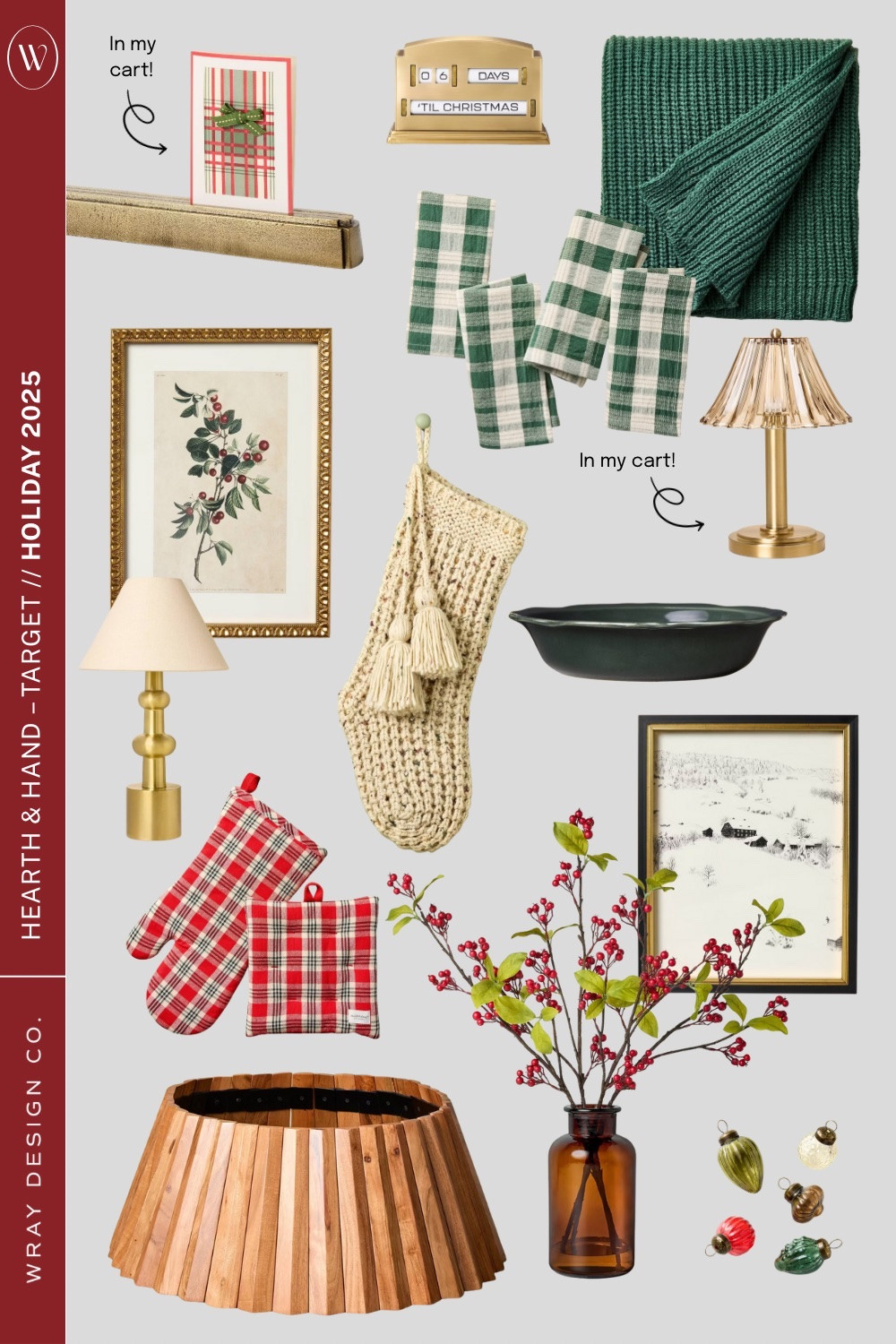 The Hearth & Hand with Magnolia holiday collection is still available at Target! Think mini lamps, faux stems, knit stockings, glass ornaments, and winter art that give your home that cozy, vintage Christmas meets Ralph Lauren vibe. I rounded up my favorites so you can style your holiday decor without the guesswork. // Hearth & Hand holiday, Target home finds, Target style, Target holiday decor, garland, classic Christmas decor, Ralph Lauren aesthetic, vintage Christmas inspired, Target holiday.

#LTKHoliday #LTKHome #LTKSeasonal