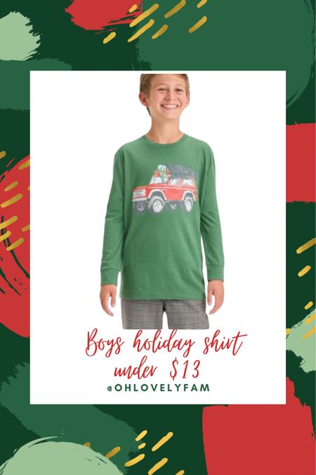 Ford bronco holiday shirt for boys under 13.00!

#LTKSeasonal #LTKHoliday #LTKkids