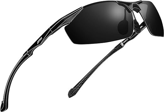 ATTCL Polarized UV Protection Sports Fishing Driving Sunglasses for Men Al-Mg Metal Frame Ultra L... | Amazon (US)
