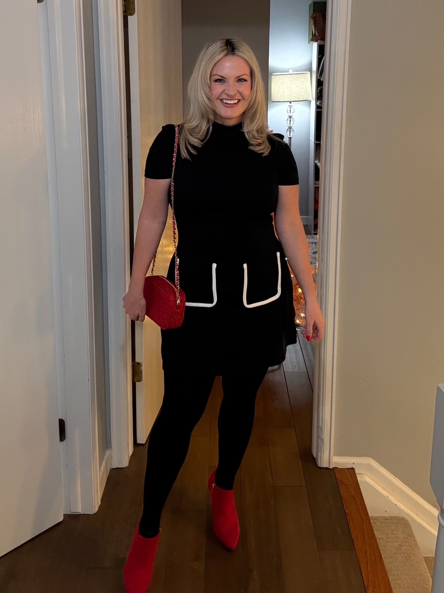 Obsessed with this mod dress! Such a classic piece that can be worn all year. I added a pop of red to wear it for the holidays. TTTS

Unique Vintage. Holiday Outfit. Christmas Outfit. Mod Dress. LBD

Follow my LTK @EmilyAnneGardner on the @shop.LTK app to view this post and get my exclusive app-only content!

#liketkit #LTKFindsUnder100 #LTKSaleAlert #LTKHoliday
@shop.ltk
https://liketk.it/5D4Bk

#LTKFindsUnder100 #LTKSeasonal #LTKHoliday