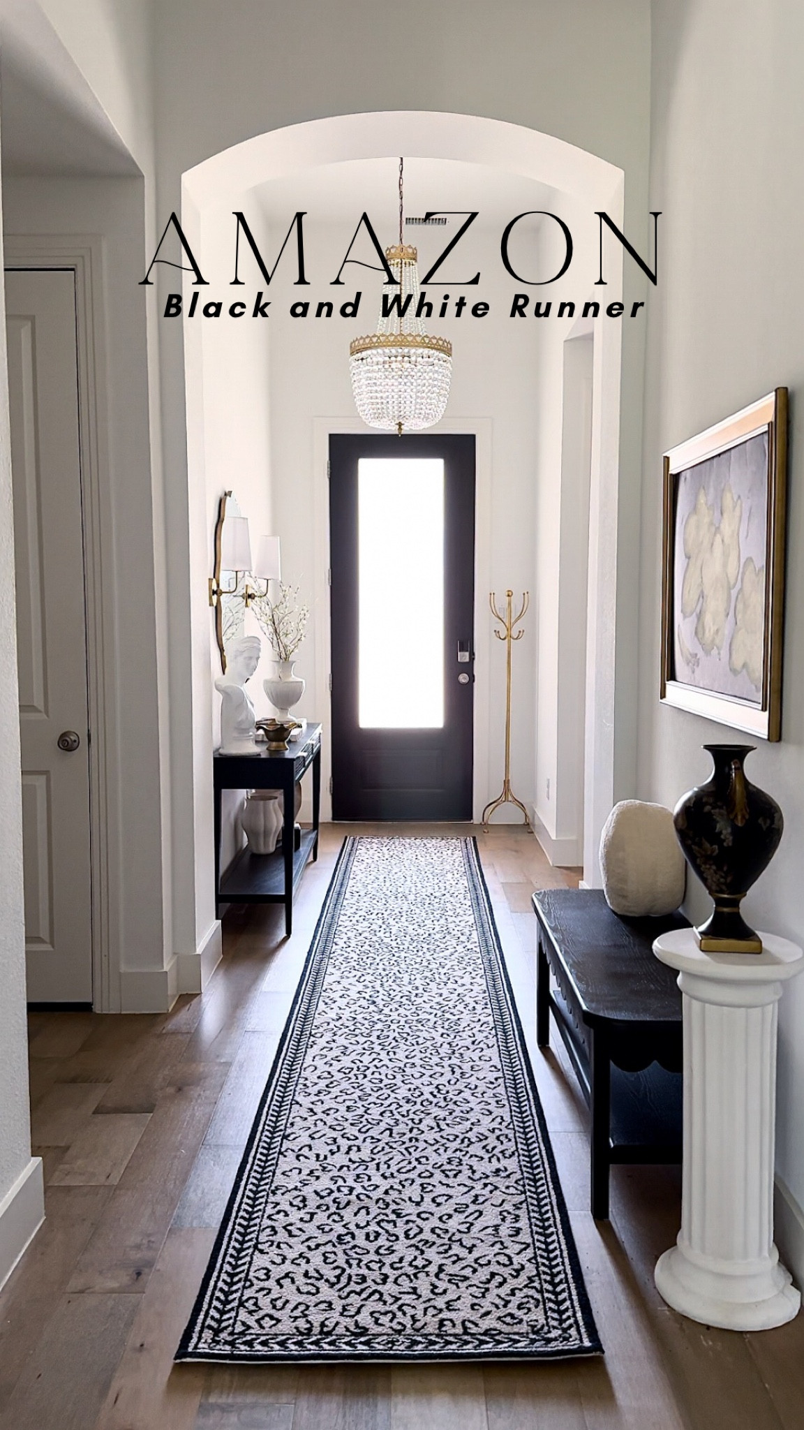 New black and white runner from Amazon!

#LTKHome #LTKSaleAlert #LTKStyleTip