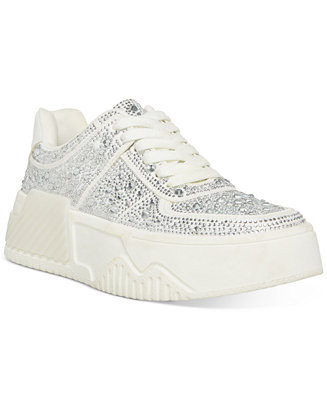 Women's Sonic Rhinestone Lace-Up Sneakers | Macys (US)