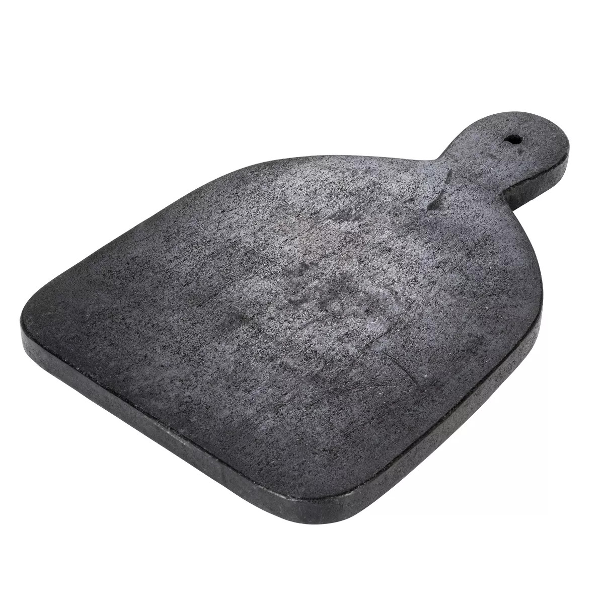 Storied Home Wide Marble Cutting or Charcuterie Board with Handle, Black | Target