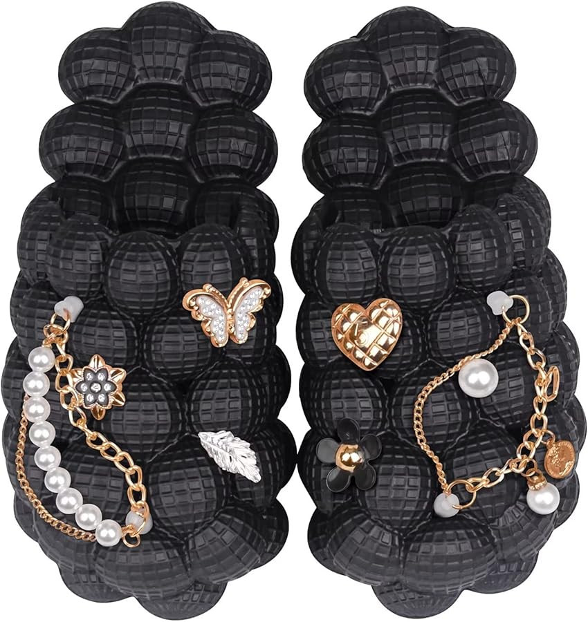 Massage Slippers Bubble Slides for Women Men, Eohsnem Soft Cloud Stress Relief House Slides,Funny... | Amazon (US)
