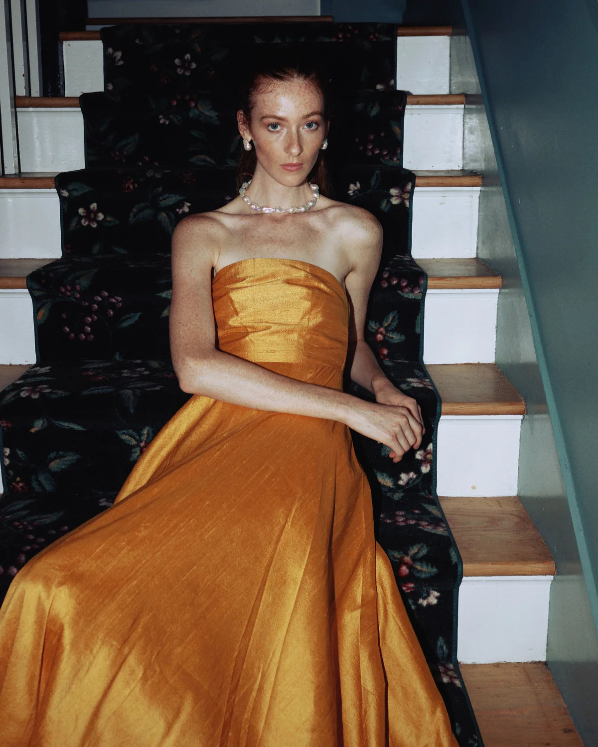 Katherine Maxi Dress in Marigold | Over The Moon