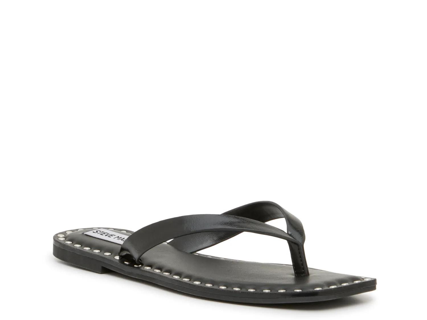Steve Madden Rickyy Sandal | Women's | Black | Size 9.5 | Sandals | DSW