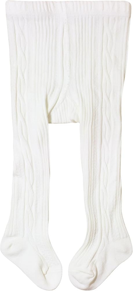 Baby Girls Tights Cable Knit Cotton Leggings Stockings for Newborn Infants Toddler | Amazon (US)