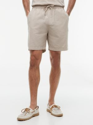 Regular Fit 7" Cotton-Linen Blend Short | Tommy Hilfiger | Tommy Hilfiger (US)