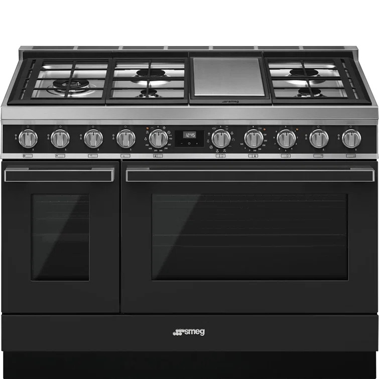 Portofino 48" 5.9 cu ft. Freestanding Dual Fuel Range | Wayfair North America