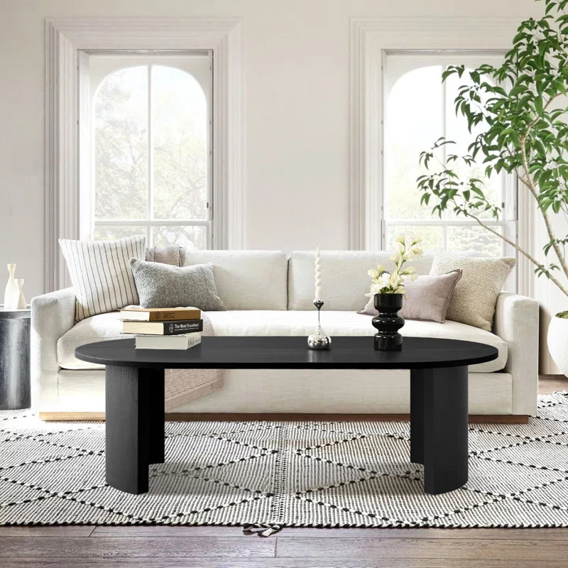 Selik 51" Large Oval Coffee Table | Wayfair North America