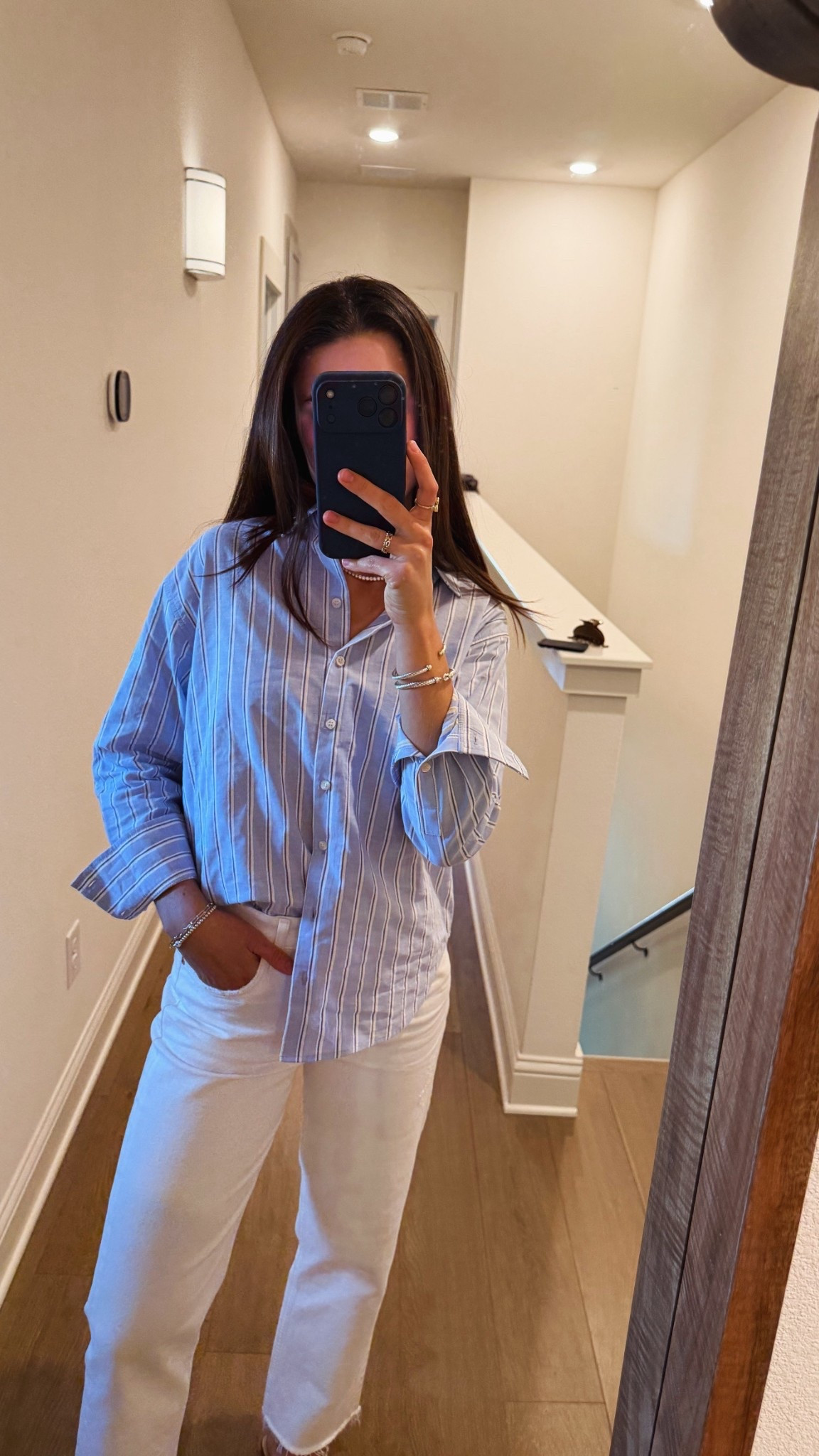 @Tuckernuck  blue stripe button down, citizen of humanity white jeans - linked similar!!




work outfit, spring blouse

#springtrends

#LTKWorkwear #LTKootd #LTKSeasonal