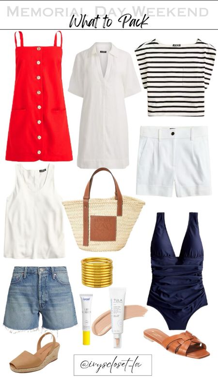 Memorial day outfits, what to pack, travel outfits 

#LTKSeasonal #LTKTravel #LTKStyleTip