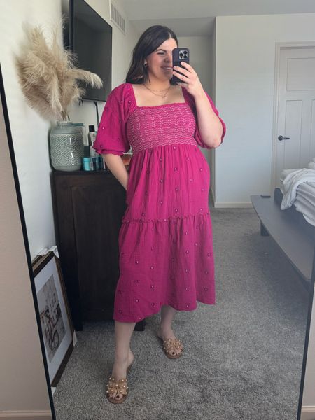 Amazon Free People look alike dress! I have this in orange as well and love it. I’m a size large in this, it’s the biggest it goes but it’s stretchy!

Perfect for bridal shower, baby shower, vacation, photo shoot. 

Midsize spring dress, Amazon Free People look-alike, Free People inspired, Boho dress, midsize teacher, midsize spring, midsize wedding guest 

#LTKmidsize #LTKfindsunder50 #LTKstyletip