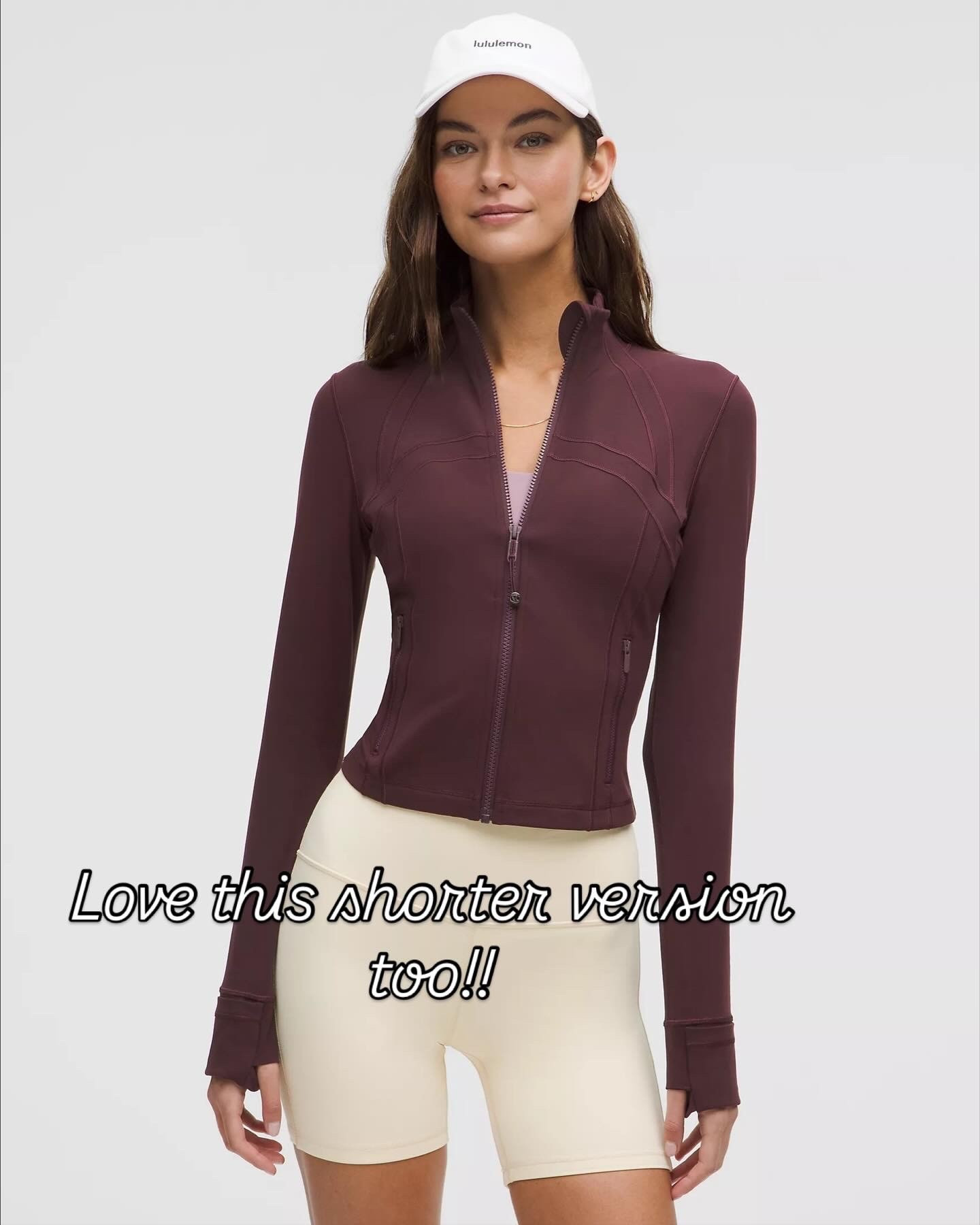 Shorter version of the define jacket on markdown for Black Friday! 

#LTKCyberWeek #LTKfitnessgoals #LTKFindsUnder100