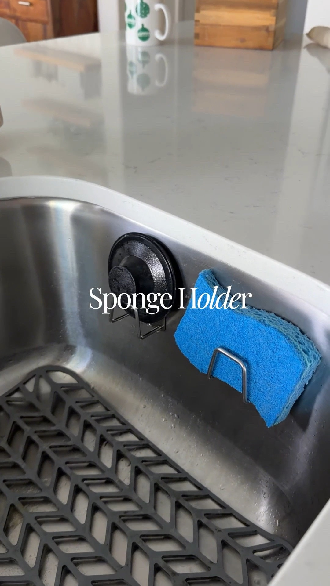 Simple sponge holders that keep my sink tidy!

#LTKHome #LTKmomlife