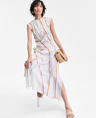 I.N.C. International Concepts Women's Striped Maxi Skirt, Exclusively at Macy's - Macy's | Macy's