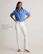 Luna Stretch Flare Jeans | Quince