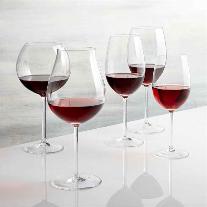 Vineyard Red Wine Glasses | Crate & Barrel | Crate & Barrel