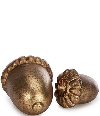 Southern Living Festive Fall Collection Brass Acorn Set | Dillard's | Dillard's